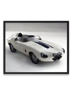 Плакат, постер Jaguar E-Type Prototype