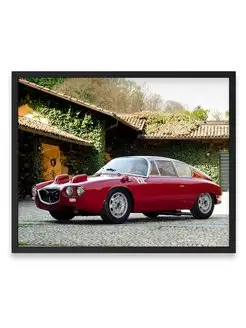 Плакат, постер Lancia Flavia Sport