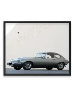 Плакат, постер Jaguar E-Type Coupe