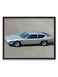 Плакат, постер Lamborghini Espada 1968-69