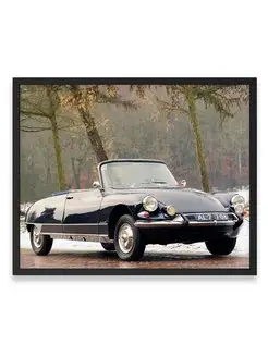 Плакат, постер Citroen DS 19