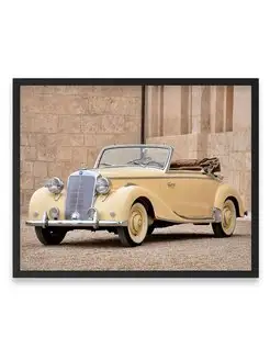 Плакат, постер Mercedes-Benz 170S Cabriolet