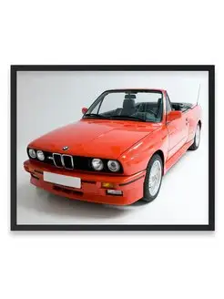 Плакат, постер BMW M3 Cabrio