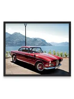 Плакат, постер BMW 503 Coupe