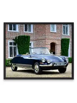 Плакат, постер Citroen DS 19