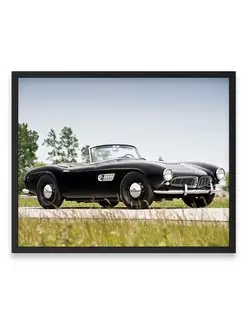 Плакат, постер BMW 507 (Series