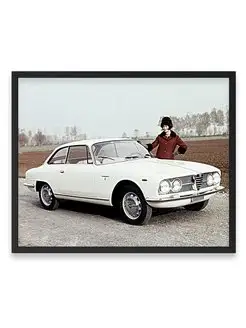 Плакат, постер Alfa Romeo 2000