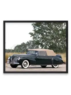 Плакат, постер Lincoln Zephyr Continental