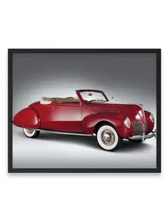 Плакат, постер Lincoln Zephyr Convertible