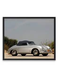 Плакат, постер Porsche 356 1600S