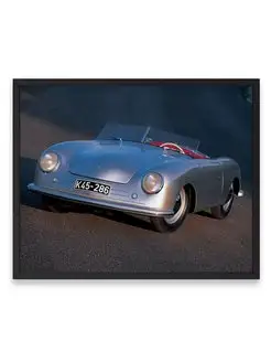 Плакат, постер Porsche 356 Roadster