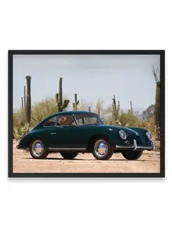 Плакат, постер Porsche 356A Coupe