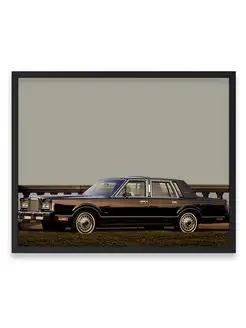 Плакат, постер Lincoln Town Car