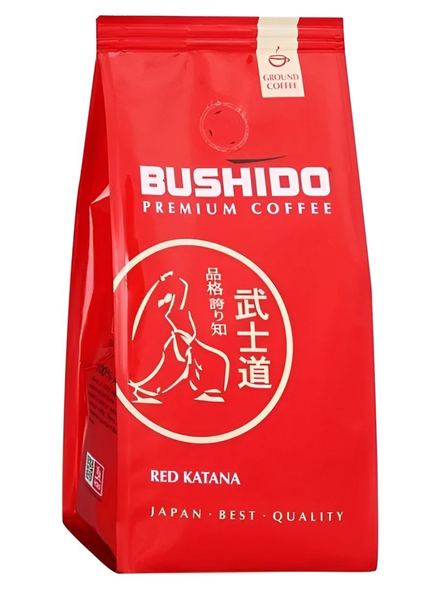 Кофе зерновой Bushido Red 227г
