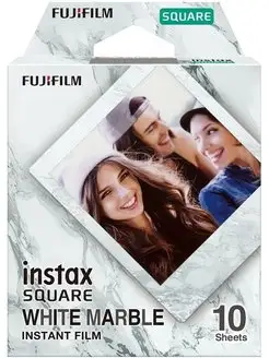 Фотопленка Instax Square White Marble 10 шт