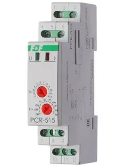 Реле времени PCR-515 (задержка вкл. 230В 2х8А 2перекл. IP20