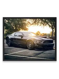 Плакат 40x50, Форд ford mustang gt