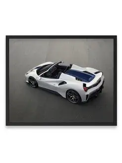 Постер 40x50, Феррари ferrari 488 pista spider