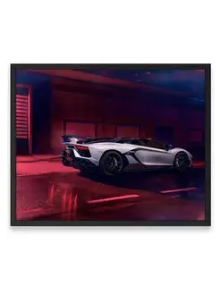 Постер, Ламборджини lamborghini aventador svj roadster xago