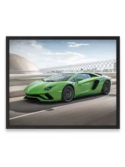 Плакат 40x50, Ламборджини lamborghini aventador s