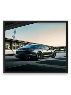 Постер, Порше porsche panamera turbo 40х50