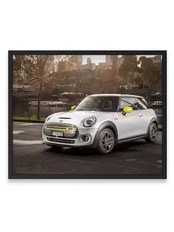 Постер, плакат, Суперкар mini cooper se 40х50