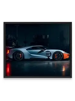 Плакат 40x50, Форд ford gt