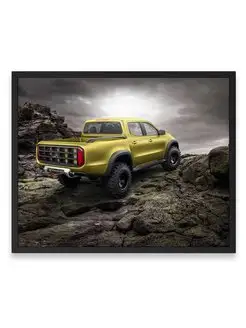 Постер, плакат, Мерседес mercedes benz x class pic 40х50