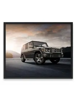 Плакат 40x50, Мерседес mercedes g class suv