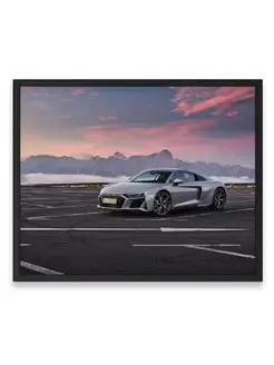 Плакат, Ауди audi r8 v10 rwd coupe 40х50