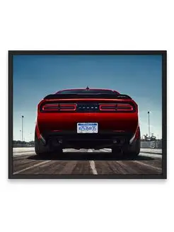 Постер, плакат, Додж dodge challenger srt 40х50