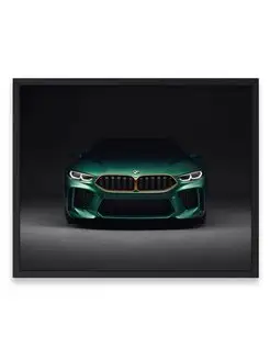 Постер, Бэха bmw m8 40х50