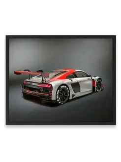 Постер 40х50, Ауди audi r8 lms