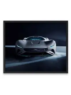 Постер, плакат 40x50, Ягуар jaguar vision gran turismo sv