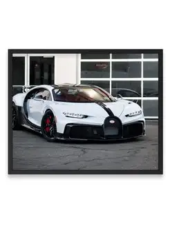 Постер 40x50, Бугатти bugatti chiron pur sport