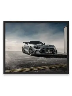 Постер, Мерседес mercedes amg gt 40х50