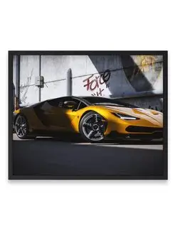 Постер 40х50, Ламборгини lamborghini centenario cgi