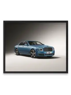 Плакат, Бэнтли bentley mulsanne speed design 40х50