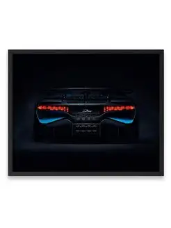 Постер, плакат, Бугатти bugatti divo 40х50