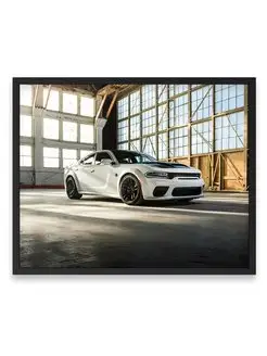 Плакат 40x50, Додж dodge charger srt hellcat redeye