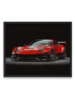 Постер, Феррари ferrari f12tdf car 40х50