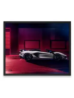 Постер, Ламборджини lamborghini aventador svj roadster xago