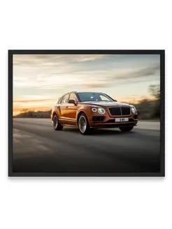 Постер, Бэнтли bentley bentayga 40х50