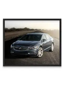 Плакат интерьерный, Суперкар buick lacrosse avenir 40х50