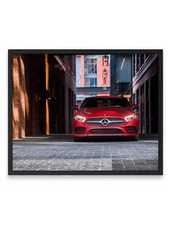 Постер, плакат, Мерседес mercedes benz cls 450 amg line