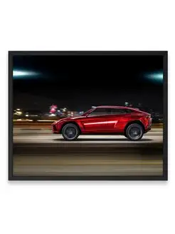 Плакат 40х50, Ламборджини lamborghini urus