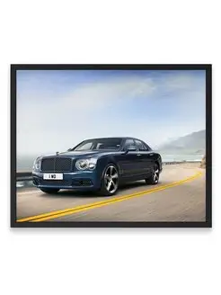 Постер, Бэнтли bentley mulsanne 40х50