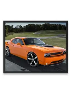 Постер, плакат, Додж dodge challenger rt sha 40х50