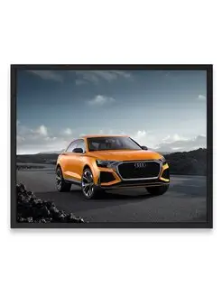 Постер в комнату, Ауди audi q8 sport concept 40х50