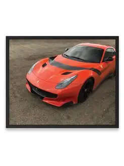 Плакат интерьерный, Феррари ferrari f12 tdf 40х50